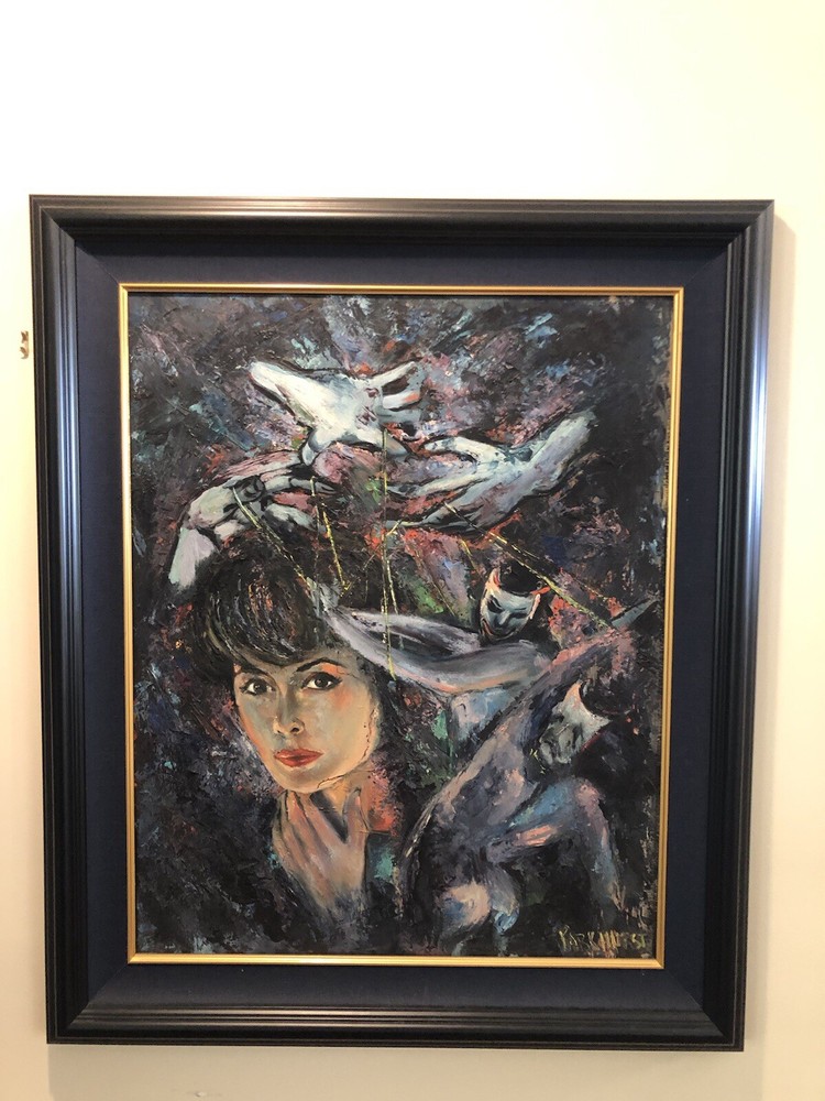 Violet Parkhurst Original. “The Guardian”. With COA. Only One In Existence.