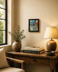 Bird’s Nest, Home Decor, Oil Painting, Framed Arts
