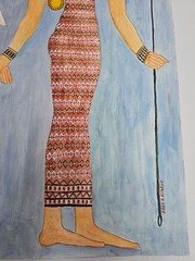 Watercolour Painting/Cardboard- Egypt 2 Women -100cmx70cm-COW SHIRT 2001-No Frame