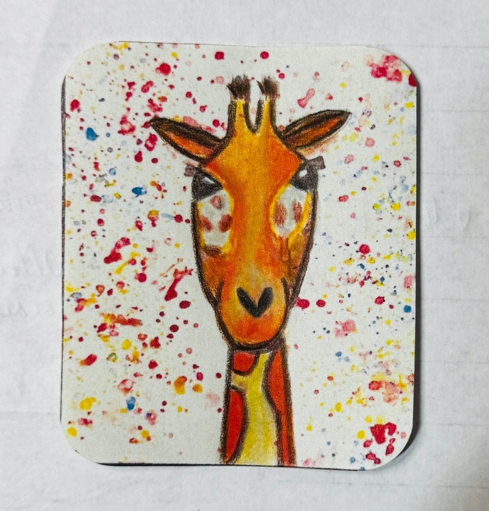 ACEO Hand Painted Art Card. Signed By Artist. Hand Painted Not A Print!