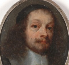 Attr. to Franciczek Smiadecki (fl.1660/70) „Portrait of an abbot“ oil/copper (m)