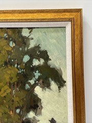 Sam Hyde Harris Painting Antique California Landscape Impressionist Famous Oil