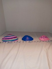 Hand painted, 1 of a kind sea shells picked at the shore & painted.  