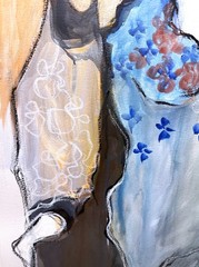 Itzchak TARKAY „SEDUCTION“ ORIGINAL PAINTING 1996, Original COA PARK WEST