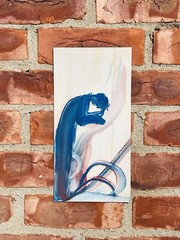 Rare Signed 1920’s Hot Starch Mythic Painting By Walter Otto Beck. Innisfree NY