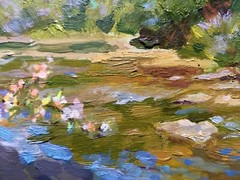 Oil Painting Spring On Slavsky Batrakov V. Unframed Original Decor Art nAAA2551