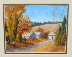 VOLCANO CALIFORNIA LANDSCAPE PAINTING CARLOTTA RITCHIE SIERRA NEVADA FOOTHILLS