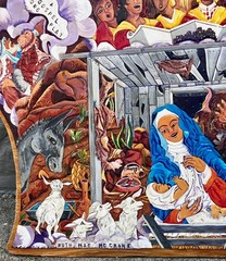 Ruth McCrane – Exceptional Painting – Black Nativity by Langston Hughes