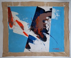 Manabu Mabe Signed Abstract Oil Painting on Canvas – Japanese Brazilian Art