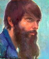 Man Custom Portrait Original Oil on canvas Painting, figurative original Art,