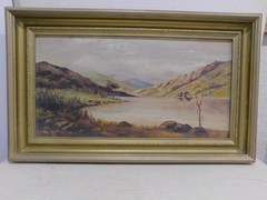 1920’s Oil Painting, Washington State, Goldendale, Jenny Fisher