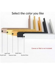 DIY Metal Floating Frame for 18X24“ Canvas Painting Art,1 1/2″(3.8cm) Depth,…