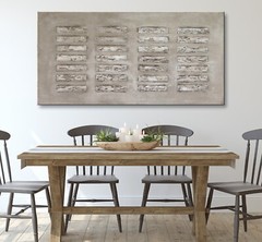 Extra Large Modern Abstract Textured Minimalist Painting ELOISE WORLD STUDIO