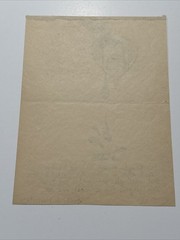 Antique Artist Portrait Drawing Childe Hassam 1908 Famous California Party paint