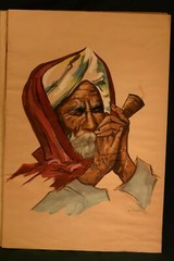 2 Henry James Soulen Arab Sheikh Signed on paper 22 by 15 inches