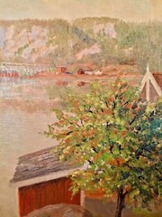 Listed Artist Paul Cornoyer (1864-1923) Signed Impressionist Oil Painting