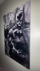 batman painting poster 23inx35in