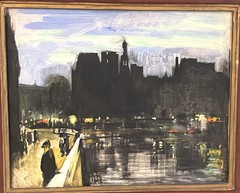 Alfred R. Mitchell Plein-Air Painting Exhibited Museum of San Diego History 1988