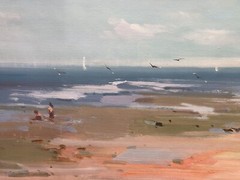 Beach View,Ocean,Original Oil Painting by Jason, 122 x 61 cm