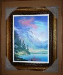 James Coleman Mystical Mountain Canvas Hand Embellished COA I-178/200 Framed New