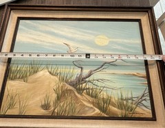 Lot of Vintage Nautical Seascape Paintings by Diane Murphree