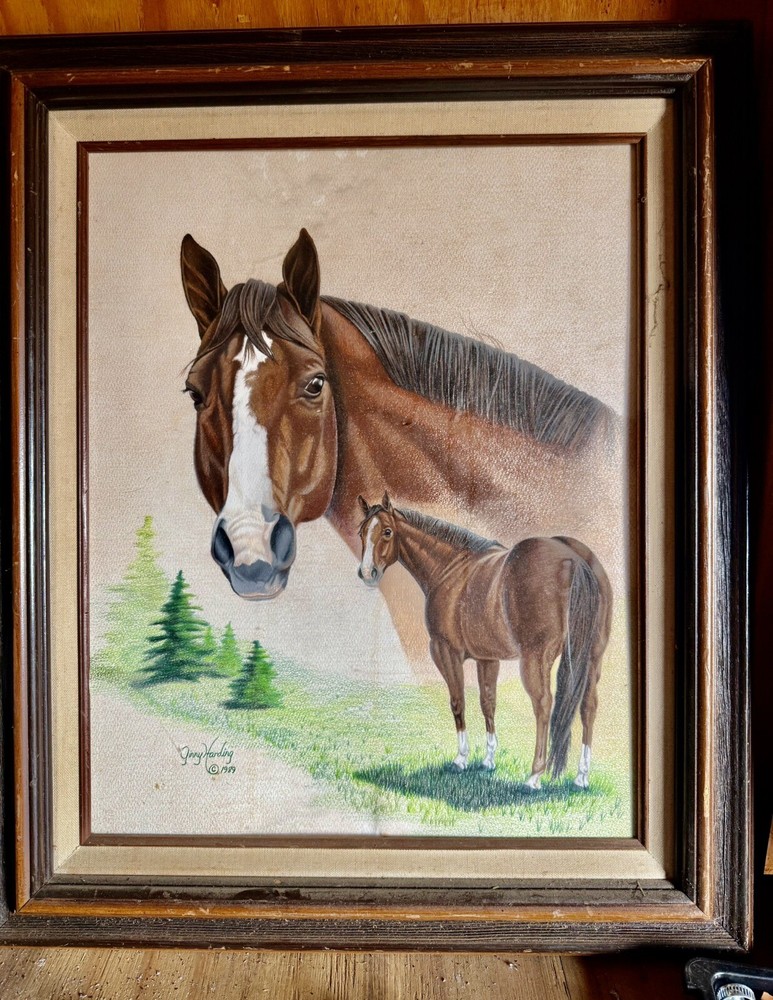 original oil paintings on canvas signed framed