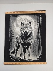 Handmade 3D Glow in the Dark Oil Painting 30×40 cm Rare Egyptian Velvet Art
