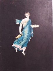 Antique Neoclassical Michaelangelo Maestri Painting Circa Early 1800s Of…