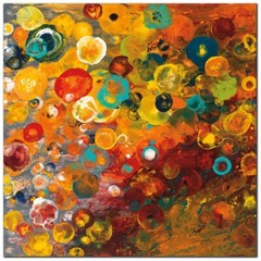 Short Lived Exuberance by Basa Gallery-Wrapped Canvas Giclee Art (24 in x 24 in)