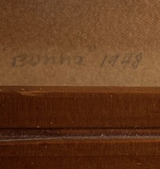 Abstract signed “Bunna” 1948