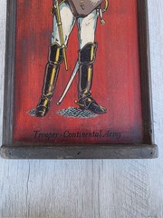 Vintage Yorkraft Revolutionary War Soldier Wall Plaques (5) Americana Colonial