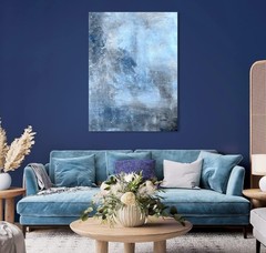 ARTEZA Stretched Canvas, 36 x 48 Inches, Pack of 2, Blank White Large Canvas