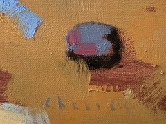 Surreal Abstract Landscape Unique Oil Painting on Canvas 16×20 Aldo Cherres Art