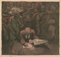 Anatoli Dovzhenko (1932-1991) „Lenin“, Tempera, 1960’s (1)