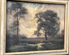 June Ruteledge, 1950’s, “Summer In The Marsh,” 32×36”