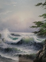 Original oil painting on stretched canvas by Sue Parkhill. unframed. 20″×24″