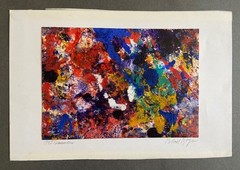 Michael Royen „Sea of Colors“ Oil Painting on Paper