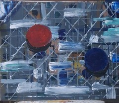 Through the Window, Acrylic Painting – 16×20 Hand Painted Artwork on Canvas