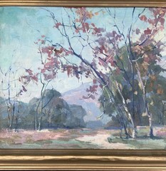 Listed California Artist Florence Young San Gabriel Valley Pasadena Plein Air