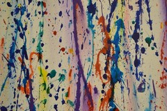 Mark Little Original Giant Profesional Painting 84”X62” (7 Foot) Abstract Modern