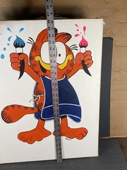 1994 Signed Original Art Garfield Painting