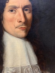 Museum Quality Antique Italian School Old Master Portrait Oil Painting of a Man
