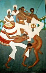 Brazilian Folk Art Painting: CAPOEIRA – A Unique Afro-Brazilian Martial Art Form