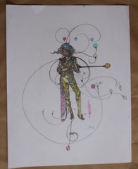Original painting signed by the artist. Year 2013. Illegible Signature.