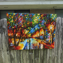 Leonid Afremov „When Dreams Come True“ 40×30 Oil Canvas Signed Unframed