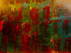 abstract paintings on canvas verdant collapse riccio fine art 40by30