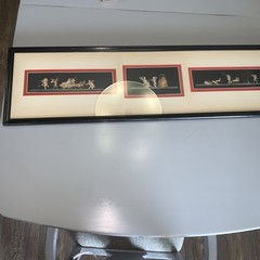 Cherubs of Pompeii Vintage Framed Print, reproduced in 1946 Italy framed in 1963