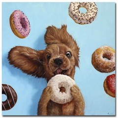 Happy Place by Lucia Heffernan Gallery-Wrapped Canvas Giclee Art (30 in x 30 in)
