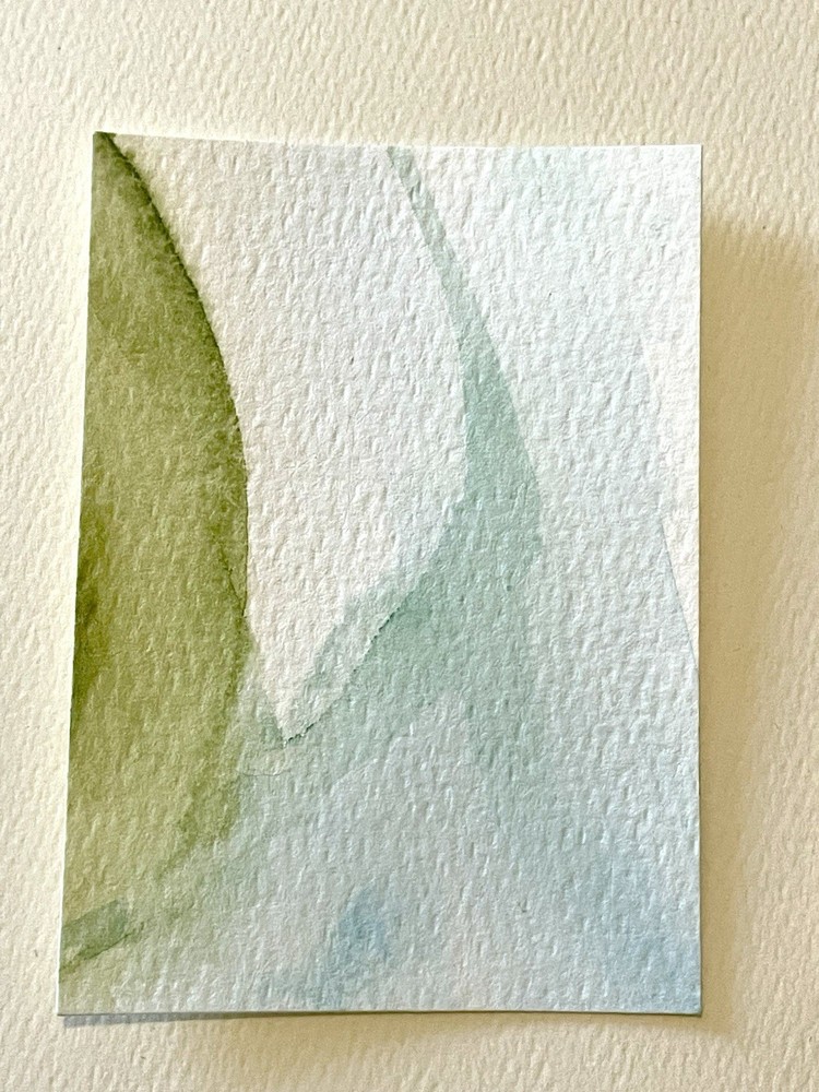 ACEO Hand-Painted Original Watercolor Painting Art Card (2.5 x 3.5 inches)