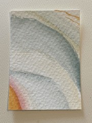 ACEO Hand-Painted Original Watercolor Painting Art Card (2.5 x 3.5 inches)